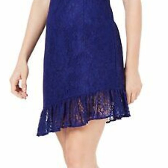 NWT! GUESS Brandie Cutout Lace Cocktail Dress - Picture 5 of 5